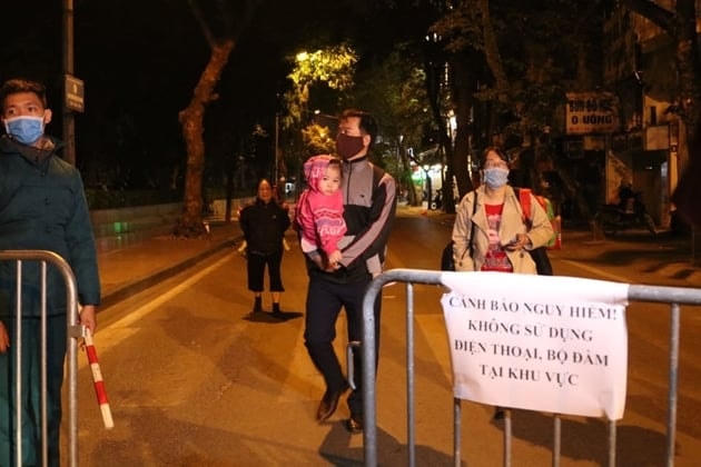 Người dân được lệnh sơ tán tạm thời ra khỏi khu vực nguy hiểm. (Nguồn: Sưu tầm).