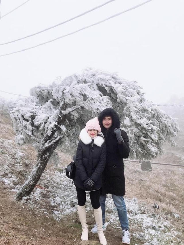 Sa Pa 'đông cứng' trong băng tuyết, đỉnh Khau Phạ cũng 'hóa đá'
