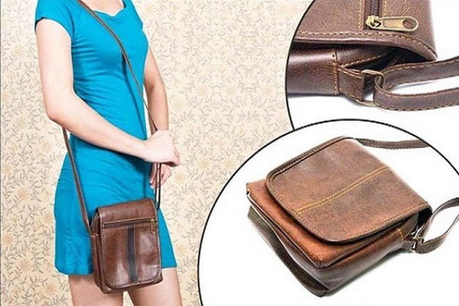 Túi xách nhỏ gọn sẽ giúp bớt những vật không cần thiết, tránh bị kẻ cướp chú ý.