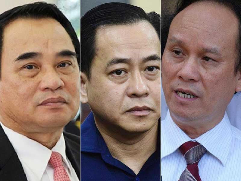 Từ trái sang: Văn Hữu Chiến, Vũ “nhôm” và Trần Văn Minh.