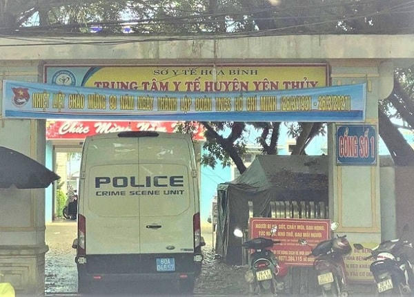 TTYT huyện Yên Thuỷ- nơi xảy ra sự cố y khoa sản phụ tử vong sau khi tiêm.