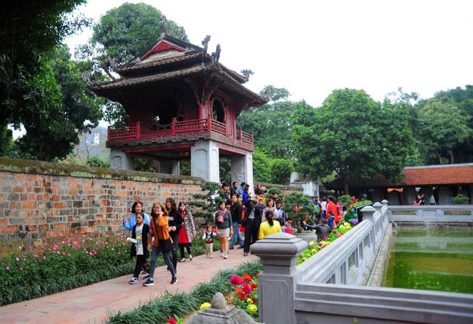 Hà Nội đón gần 123 nghìn lượt khách trong dịp Tết