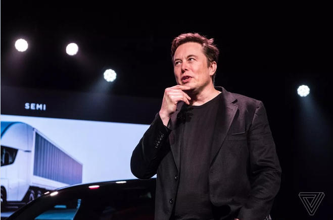 Tỉ phú Elon Musk.