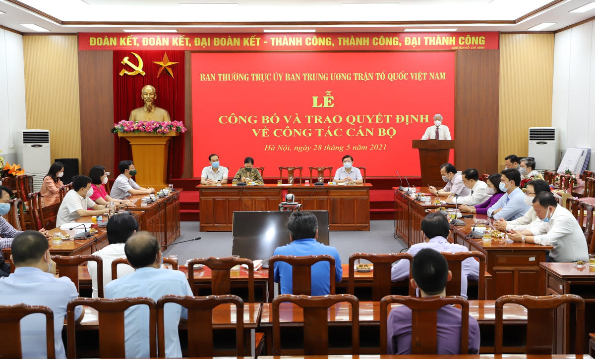 Quang cảnh buổi lễ.