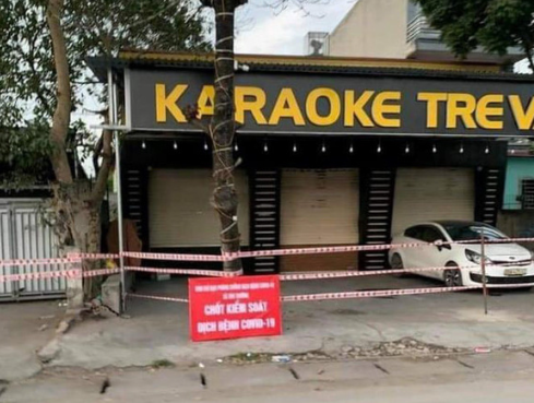 Quán karaoke Tre Vàng ở thôn Quý Dương, xã Tân Trường. Nguồn: Cổng thông tin điện tử Hải Dương