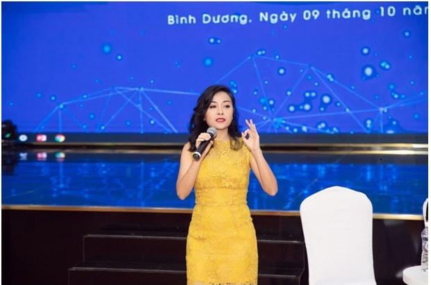 Phó Tổng Giám Đốc – Trần Uyên Phương trong buổi giao lưu cùng đoàn đại biểu lớp tập huấn chuyển giao Khoa học công nghệ khu vực Đông Nam Bộ năm 2020