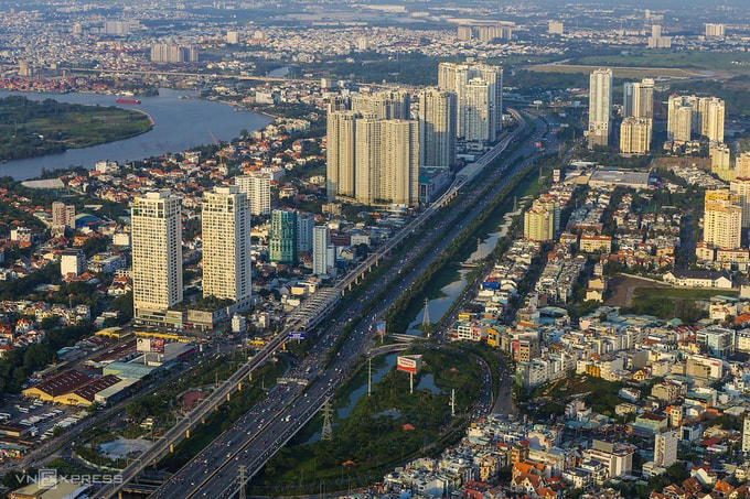 Thị trường bất động sản TP Thủ Đức. Ảnh: Quỳnh Trần.