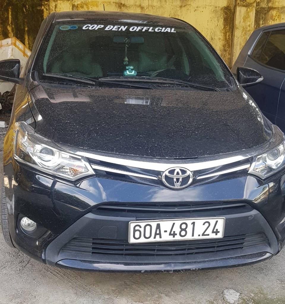 Chiếc ô tô mà Hoàng Hướng Thiện giả hợp đồng mua bán với anh Chung mang cầm cố cho người khác