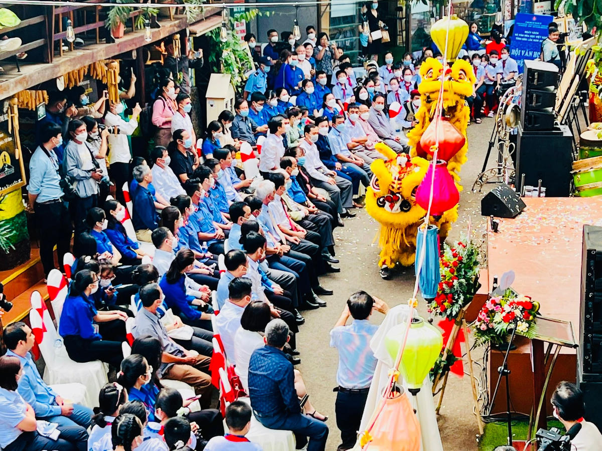 Sôi nổi, Ngày sách và văn hoá đọc Việt Nam (21/4) lần thứ I năm 2022.