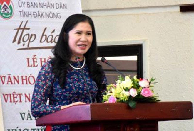 Phó Chủ tịch UBND tỉnh Đắk Nông Tôn Thị Ngọc Hạnh. Ảnh: ANTĐ.