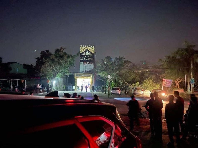 Hiện trường vụ án.