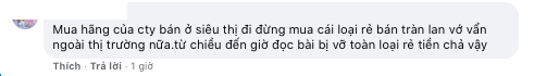 Bình luận về nguyên nhân cháy nổ do chất lượng của đèn sưởi. (Nguồn: FBNV).