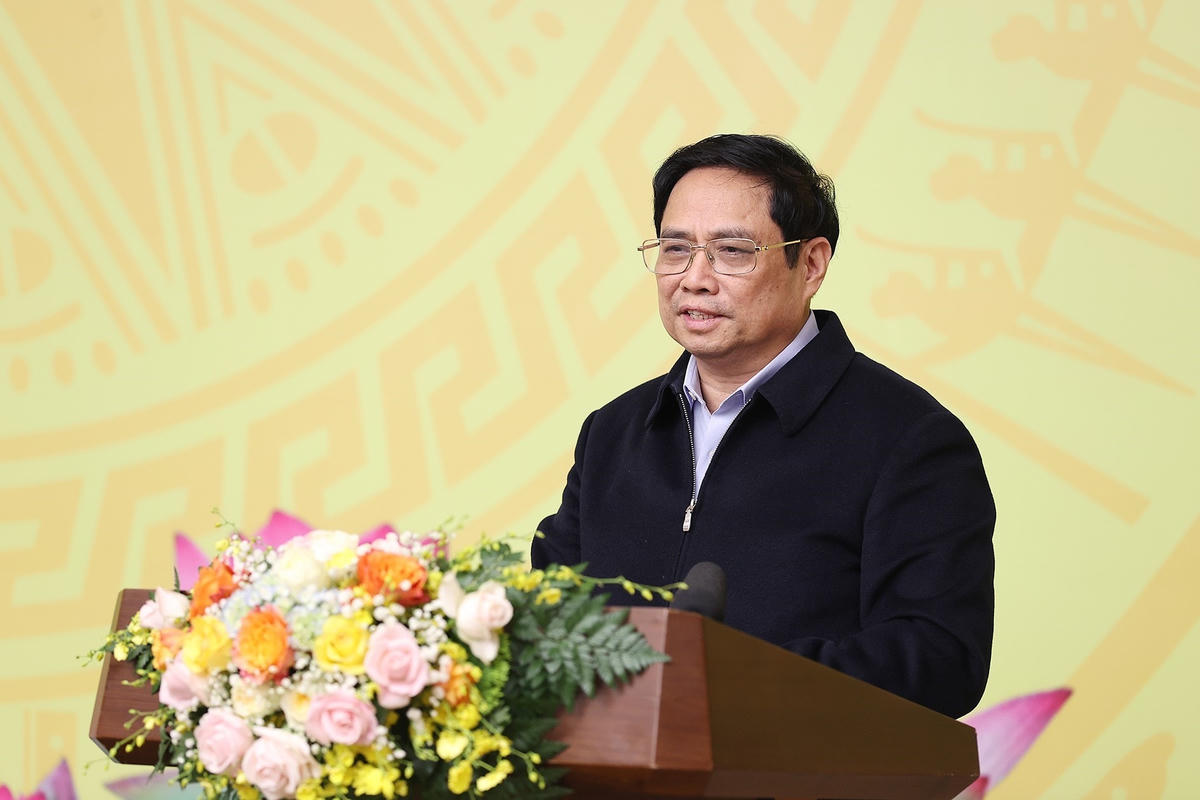 Thủ tướng Phạm Minh Chính phát biểu tại Hội nghị.