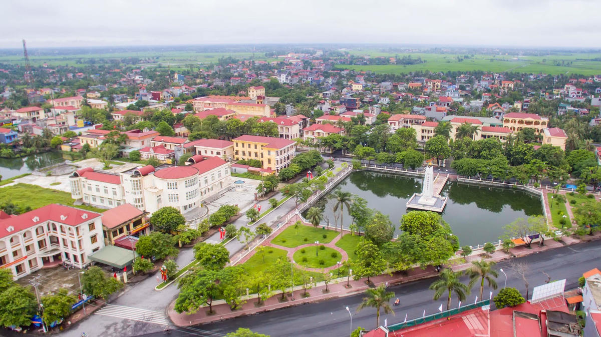 Nhiều dự án lớn được giải phóng mặt bằng đúng tiến độ đã góp phần xây dựng huyện Vĩnh Bảo phát triển thành đô thị hiện đại của TP Hải Phòng.