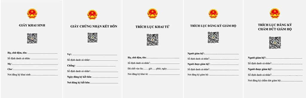 Từ 18/2, có thể dùng giấy khai sinh, giấy kết hôn bản điện tử đi làm thủ tục hành chính
