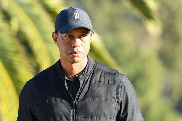 Tiger Woods gặp tai nạn. (Nguồn: Getty Images).