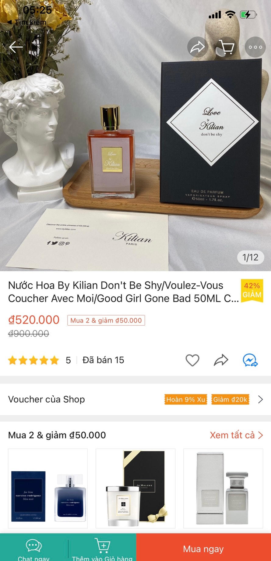 Trên sàn thương mại điện tử Shopee, nhiều sản phẩm nước hoa mang tên thương hiệu nổi tiếng được bán với giá rẻ đến bất ngờ. 