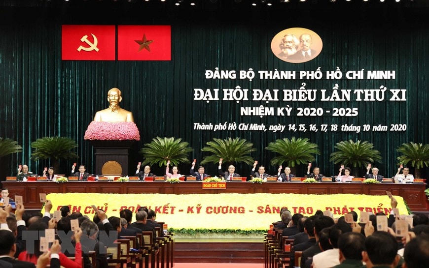 [ẢNH] Thủ tướng dự Đại hội Đại biểu Đảng bộ TP Hồ Chí Minh