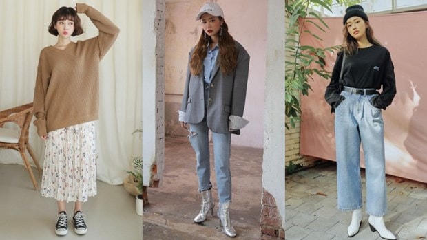 Thời trang 'oversize': Cách phối đồ nữ cá tính của giới trẻ hiện đại