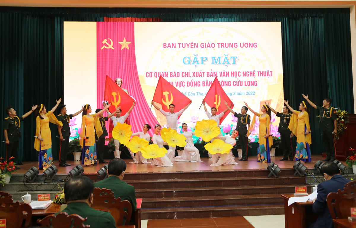 Quang cảnh buổi gặp mặt. 