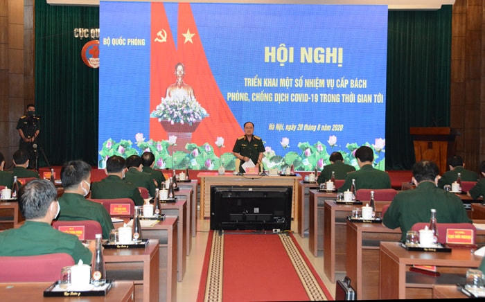 Kích hoạt toàn bộ các hệ thống phòng chống dịch trong toàn quân; không để Covid-19 lây lan rộng trong Quân đội.