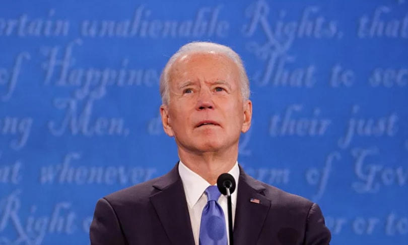 Ông Biden mạnh mẽ cáo buộc Nga đã can thiệp vào cuộc bầu cử Mỹ. Ảnh: Reuters.