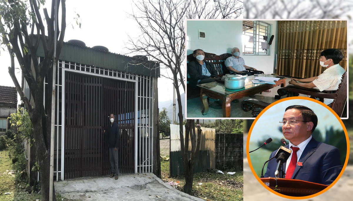 Ông Võ Xuân Tưởng đã xây nhà ở kiên cố trên đất tái định cư trước khi Kết luận 66/KL-UBND của Phó Chủ tịch UBND Hà Tĩnh Lê Đình Sơn ban hành.