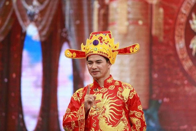 NSƯT Xuân Bắc trong chương trình Táo quân.   