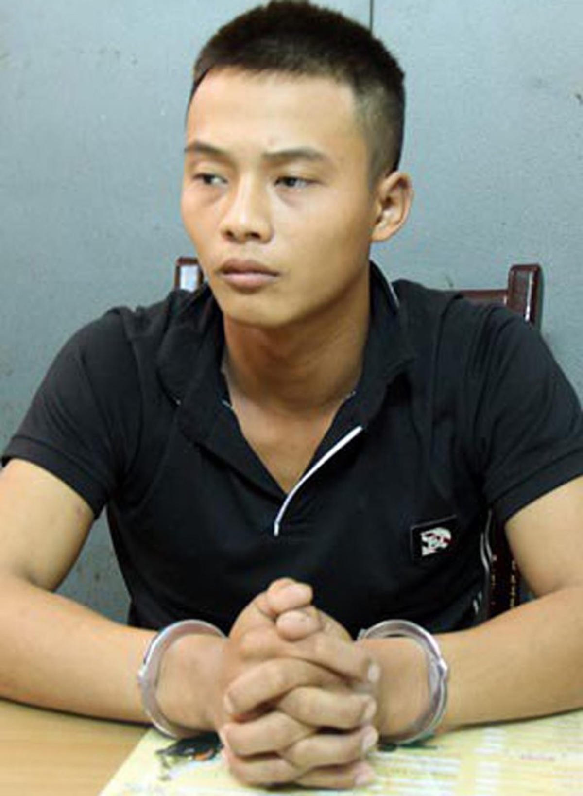 Phạm nhân Triệu Quân Sự. (Ảnh CA cung cấp).