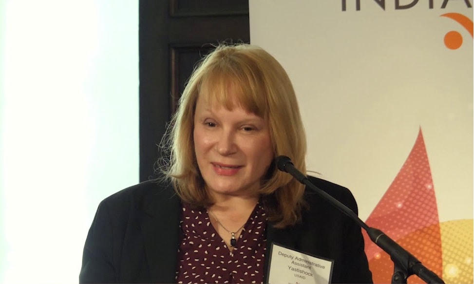 Bà Ann Marie Yastishock, Giám đốc USAID tại Việt Nam.