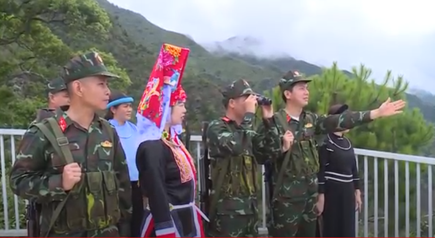 Chung tay xây dựng đường biên giới hòa bình.