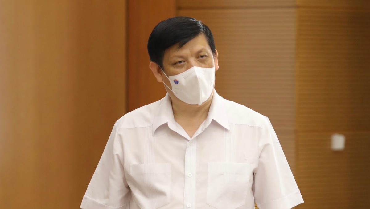 Bộ trưởng Bộ Y tế, GS.TS Nguyễn Thanh Long.  