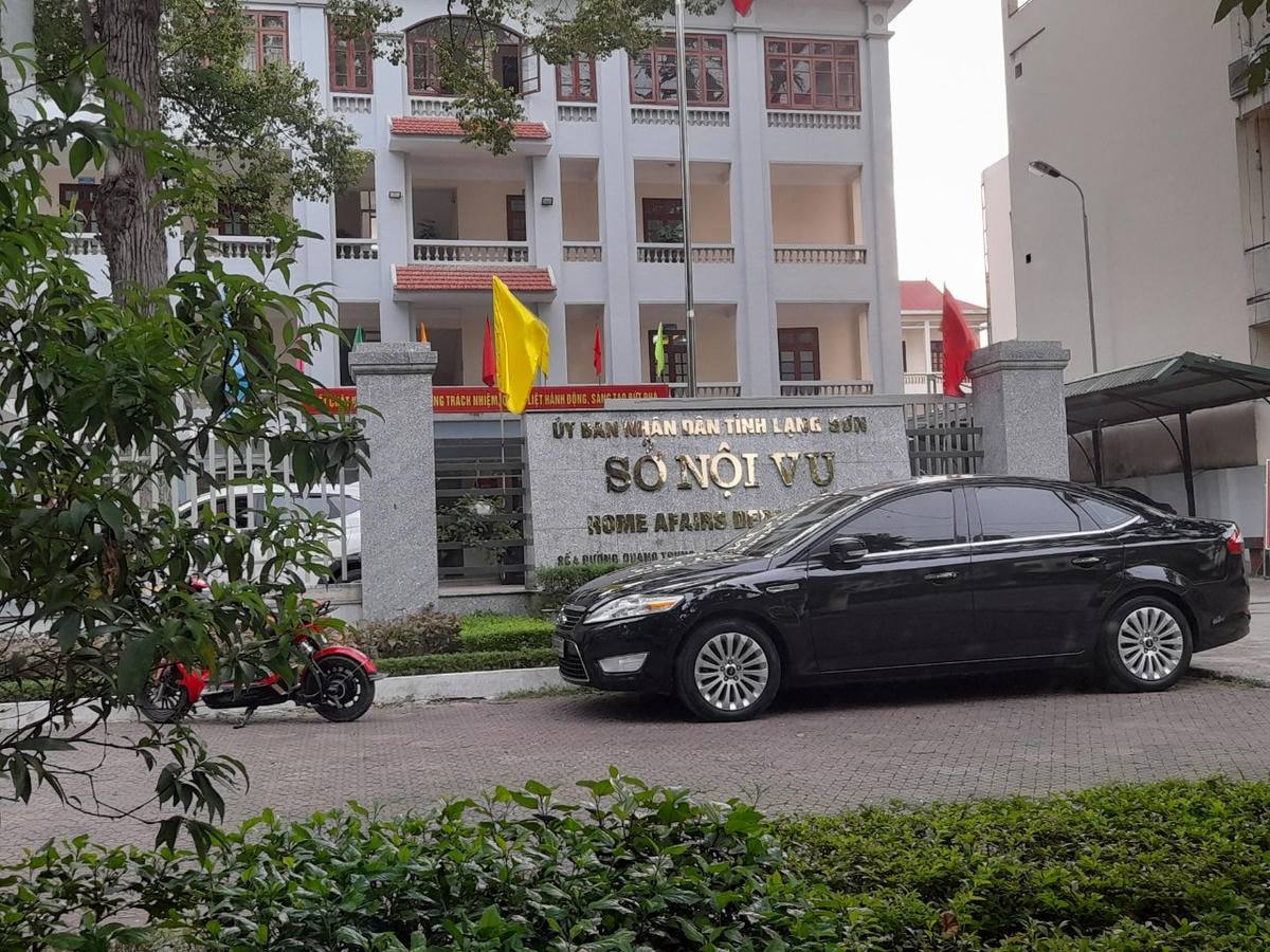 Sở Nội vụ tỉnh Lạng Sơn.