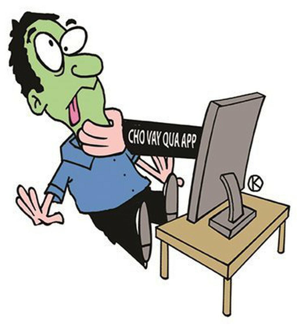 Vay tiền qua ứng dụng trên mạng: Cha đi vay con bị lập bàn thờ