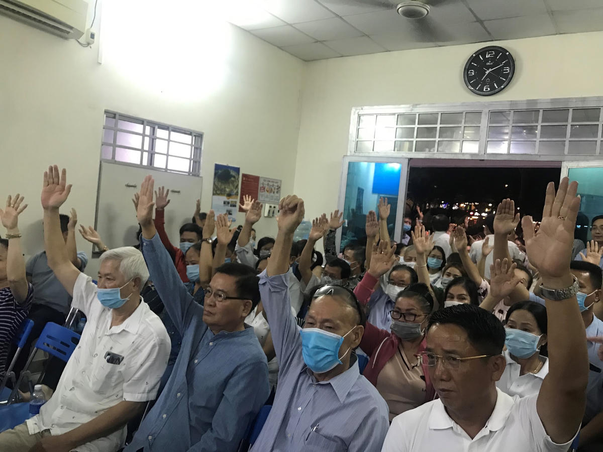 Cử tri tín nhiệm cao với các vị ứng cử ĐBQH Khóa XV.