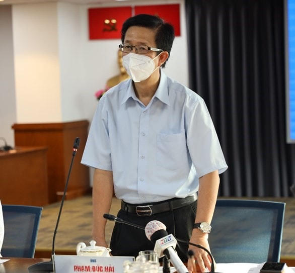 Ông Phạm Đức Hải, Phó trưởng Ban chỉ đạo phòng chống dịch Covid-19 TP HCM.