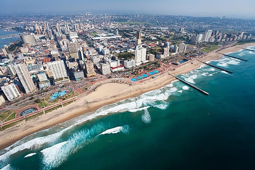 Durban - thành phố của sự đa dạng văn hoá. Ảnh: World Atlas.