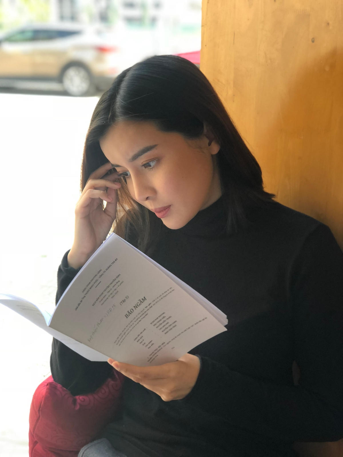 Cao Thái Hà phải hi sinh cả mồ hôi và nước mắt để trở thành Thiếu úy Công an. Ảnh: NVCC. 