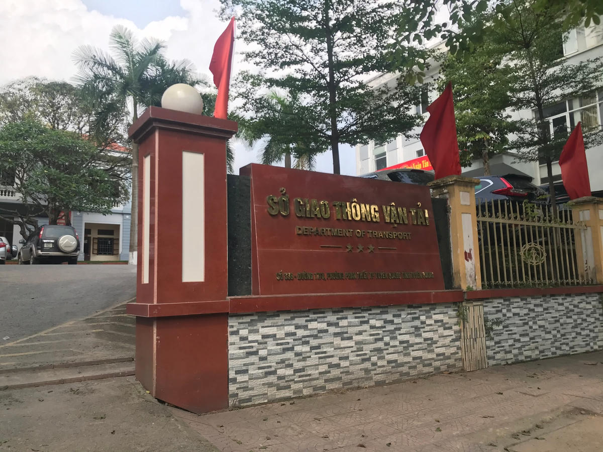 Trụ sở Sở GTVT tỉnh Tuyên Quang.