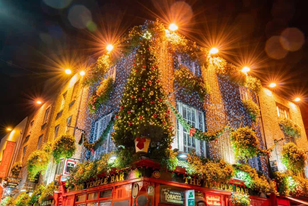 Cây thông Noel ở Ireland.