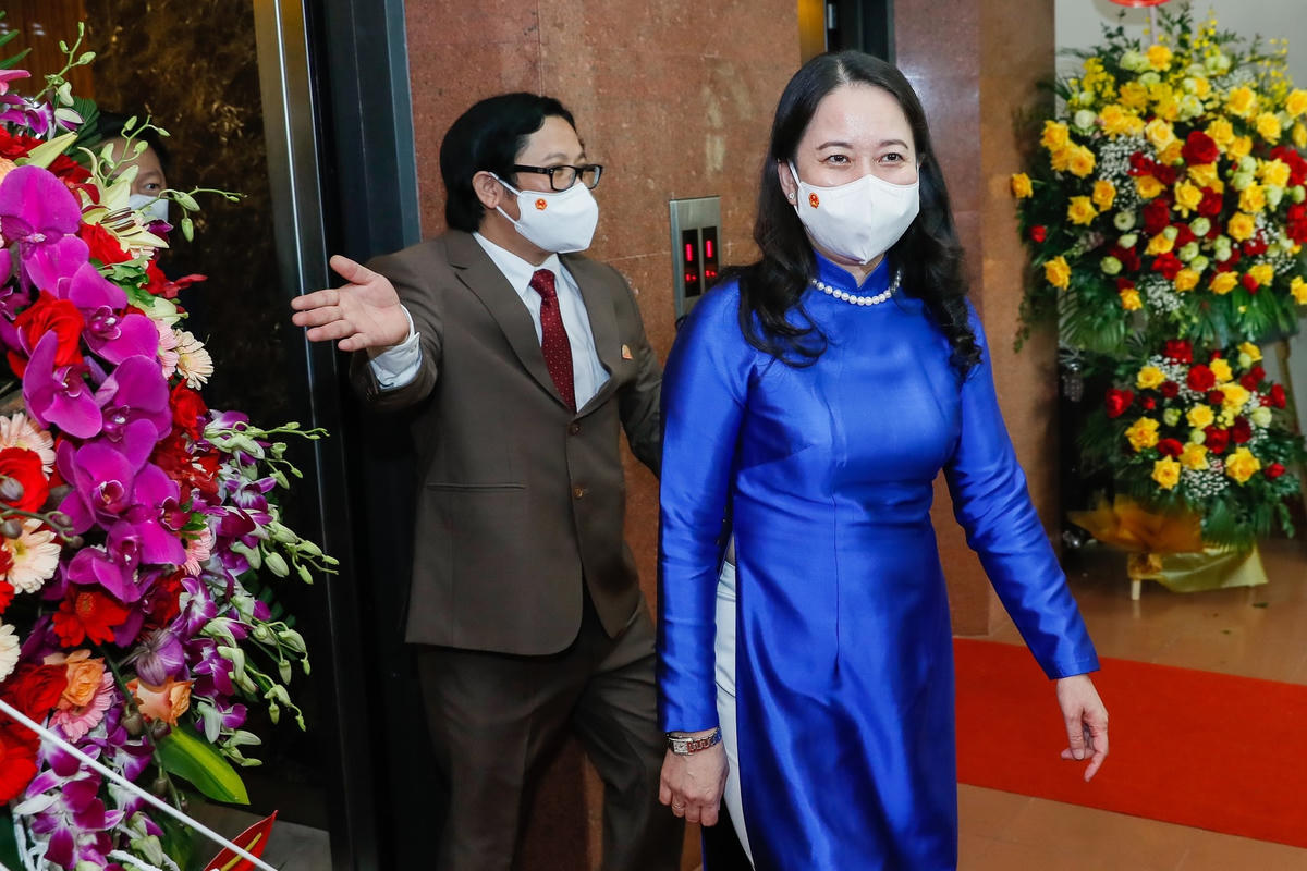 Phó Chủ tịch nước Võ Thị Ánh Xuân.