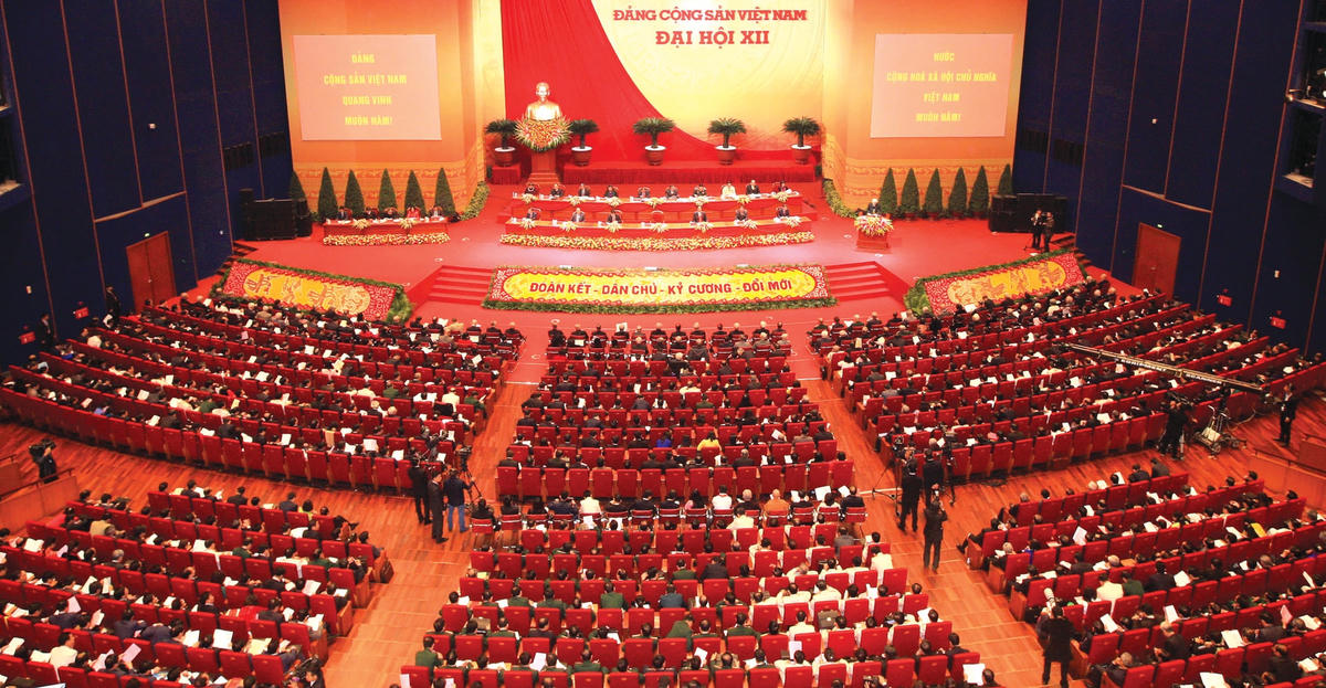 Đại hội XII của Đảng, ghi những dấu ấn đậm nét.
