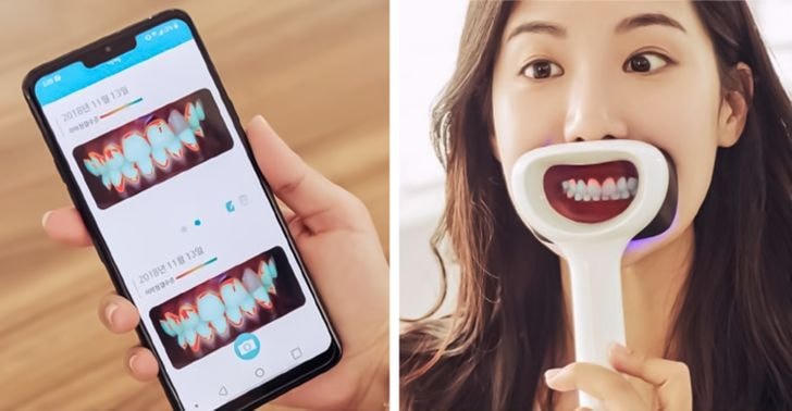 Vật dụng này có thể giúp bạn làm sạch răng khi không có gương.