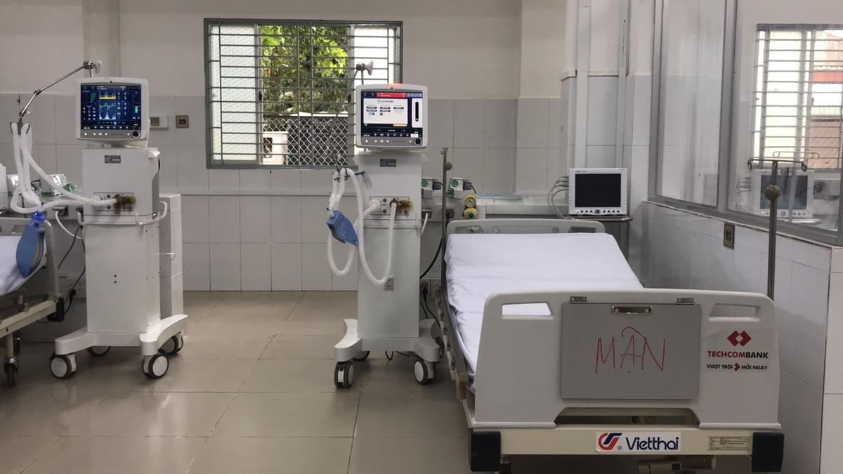 Trung tâm Hồi sức tích cực Quốc gia quy mô 200 giường nhanh chóng được hình thành giữa tháng 8. 