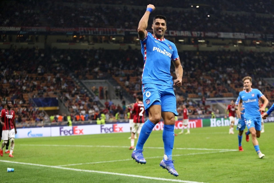 Suarez ấn định chiến thắng cho Atletico ở phút 90+7.