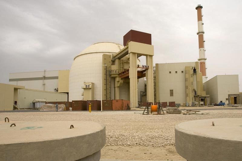 Nhà máy điện hạt nhân Bushehr. Ảnh: Reuters.  