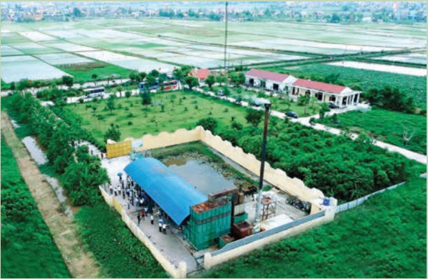 Mô hình “Công viên bãi rác” của Công ty TNHH cơ khí Tân Thiên Phú.