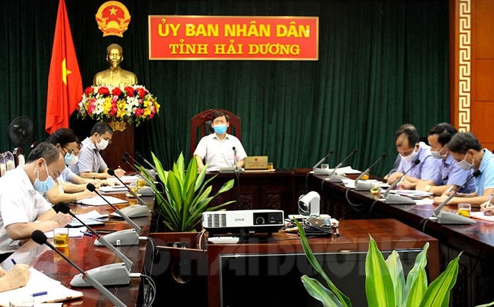 Tỉnh Hải Dương đang xem xét thực hiện giãn cách xã hội đối với TP Hải Dương theo Chỉ thị 16 của Thủ tướng Chính phủ. Ảnh: Báo Hải Dương.