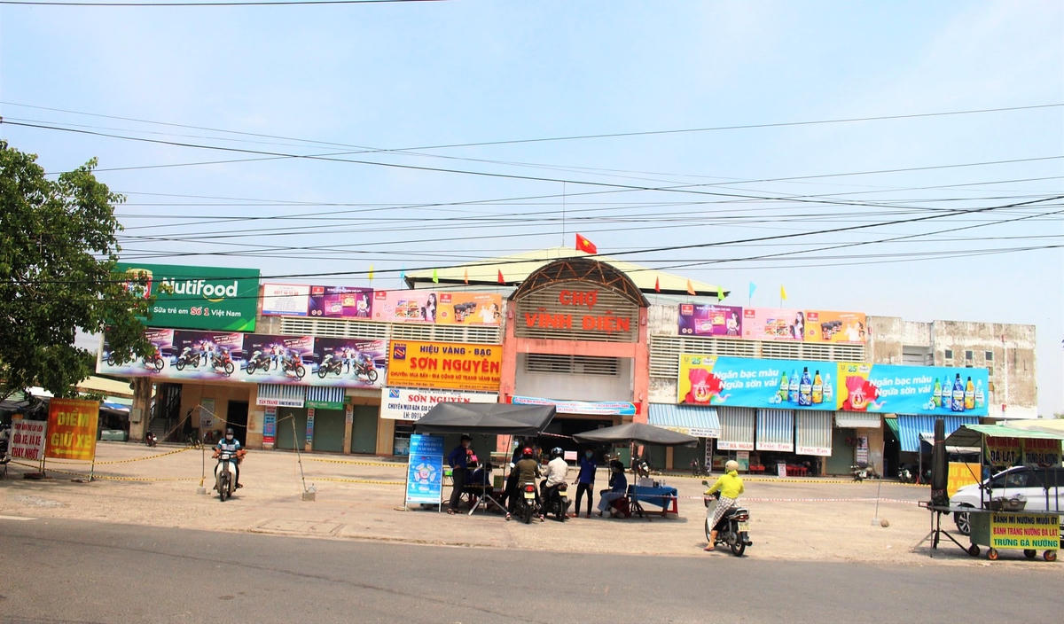 Một góc ở thị xã Điện Bàn, tỉnh Quảng Nam. 