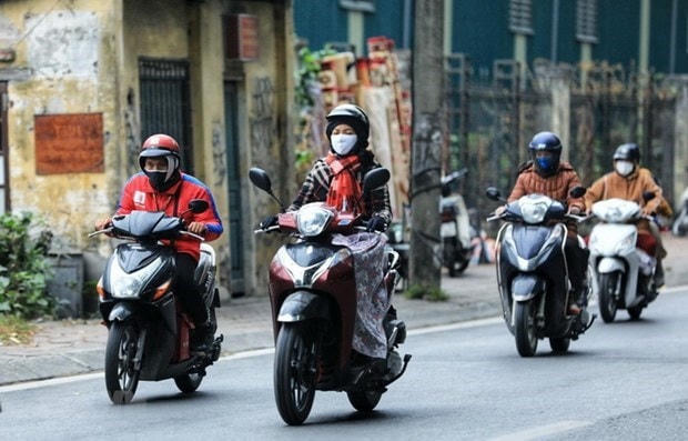 Trời rét đậm, rét hại. (Ảnh: Thành Đạt/TTXVN).